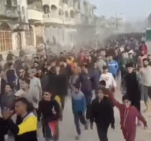 Day Two - Gazans Protest Against Hamas